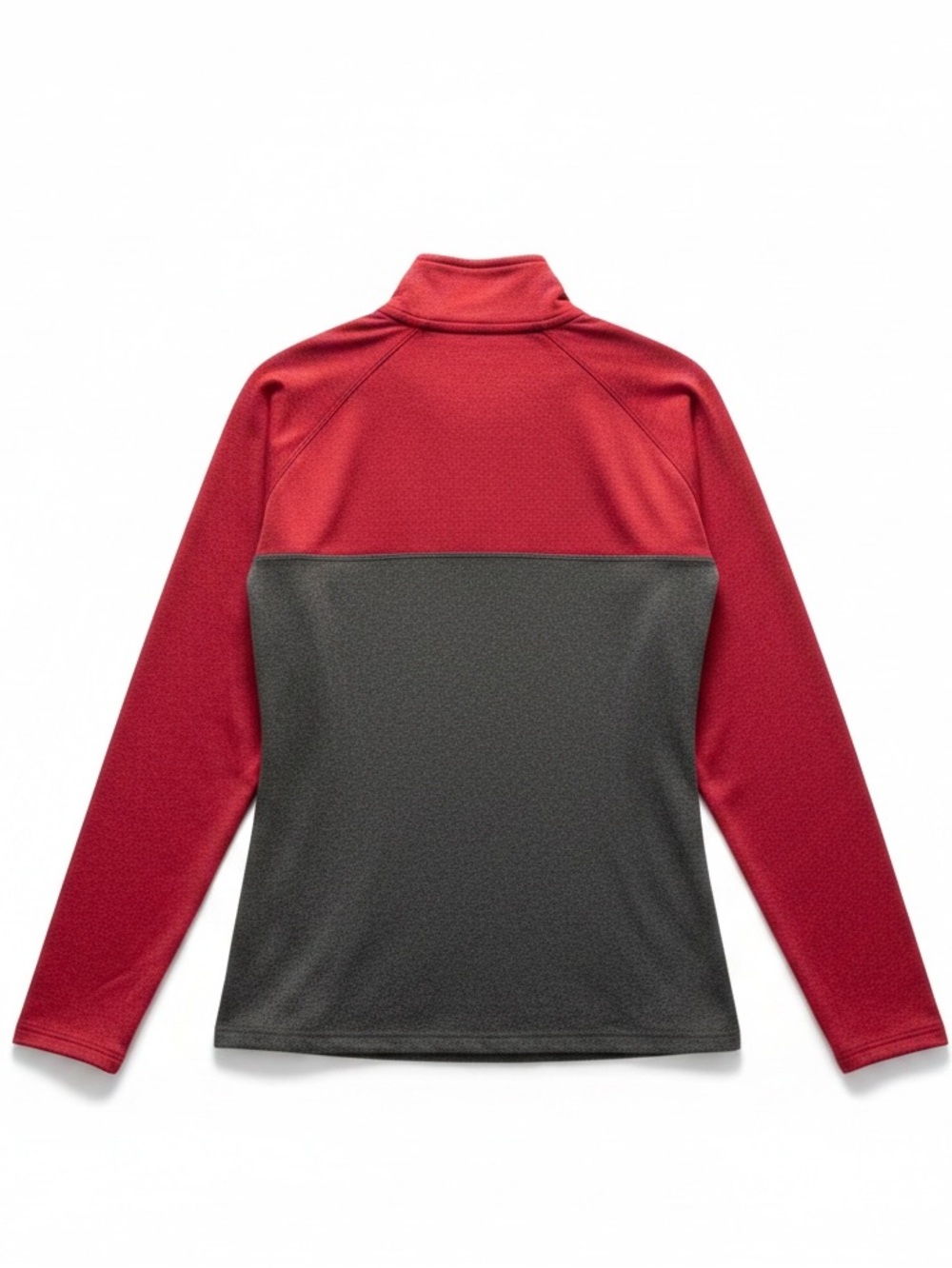 Ole Miss Rebels collegiate colorblock pullover quarter zip mock neck top NEW - Picture 2 of 5
